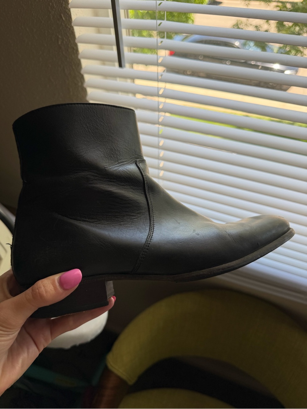 A.P.C. Chelsea Boots | Black Women's Leather Ankle Boots 40